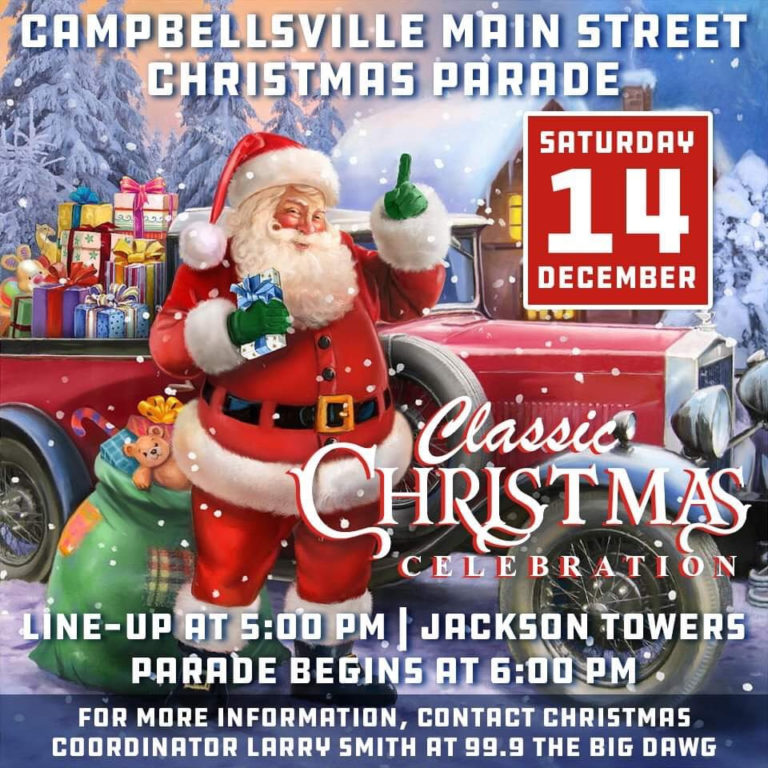 Christmas Parade Campbellsville Main Street